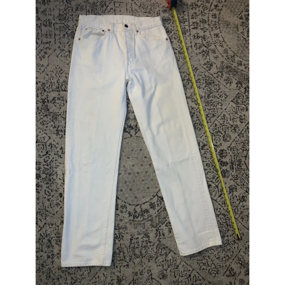Retro Levi's white jeans 501
